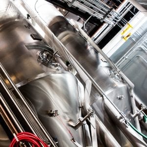 photo of beer fermenter