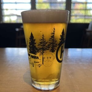 Outdoor Collage Pint Glass