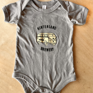 Hinty Baby Onesie Tan 6-12M